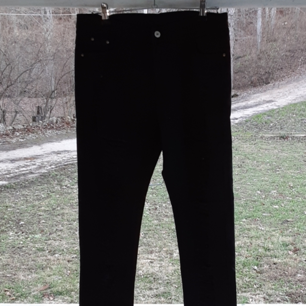 Distressed and torn jeans